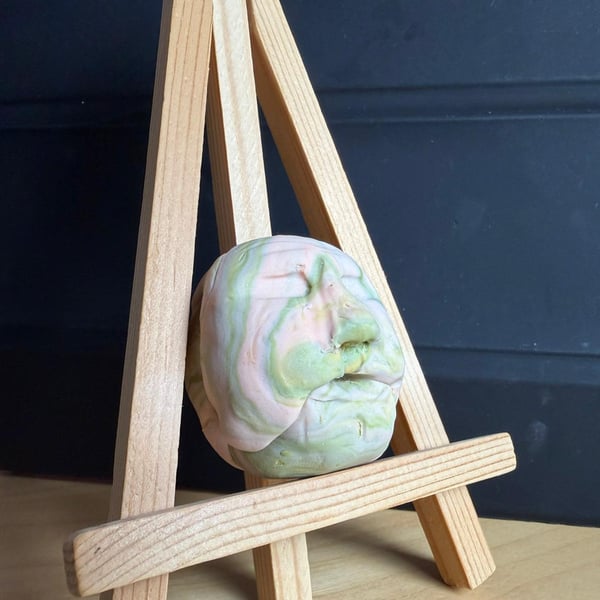 Head of the experienced man