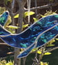 Stained Glass Whale