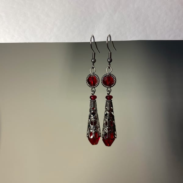 Florence Regency Goth Earrings 