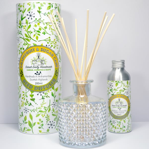 Grapefruit & Sugar Cane Reed Diffuser