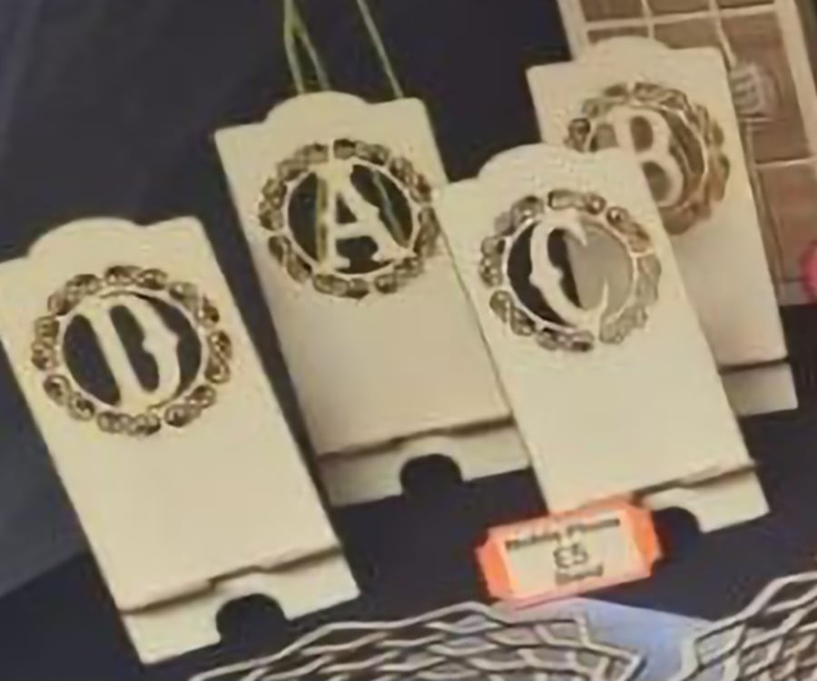 'Initial' Mobile Phone Holder (N-Z)