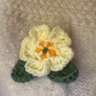 Primrose Brooch Crochet 