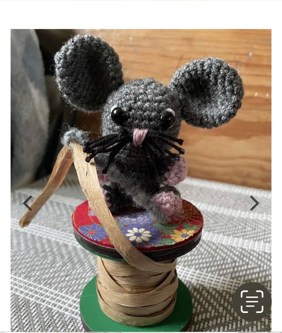 Sewing Mouse Ornament