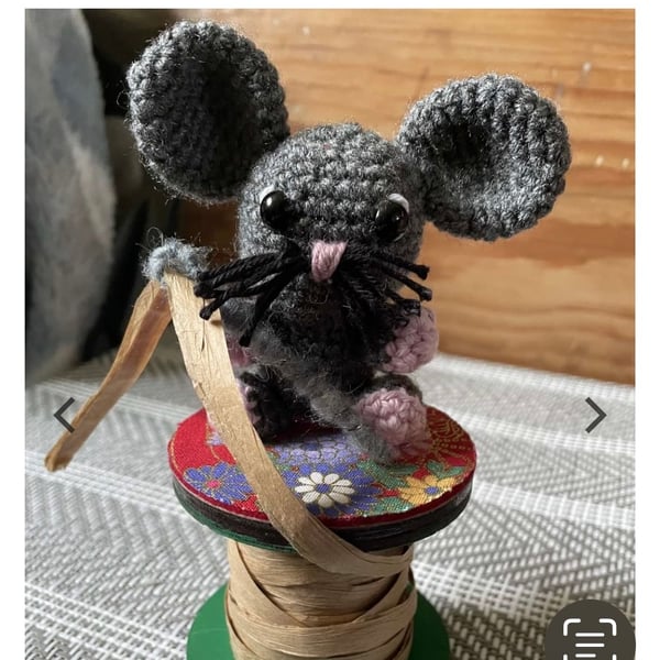 Sewing Mouse Ornament