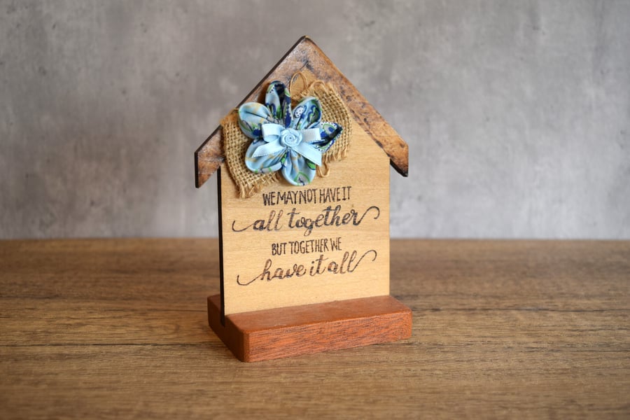 Tulip Wood Free Standing House  