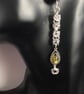 Green Amber Sterling Silver Earrings - Image 4