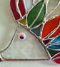 Handcrafted Rainbow Hedgehog Window Charm - Image 2