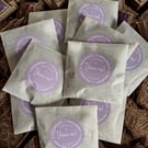 Natural Lavender Wedding Confetti: Eco-Friendly Glassine Bags