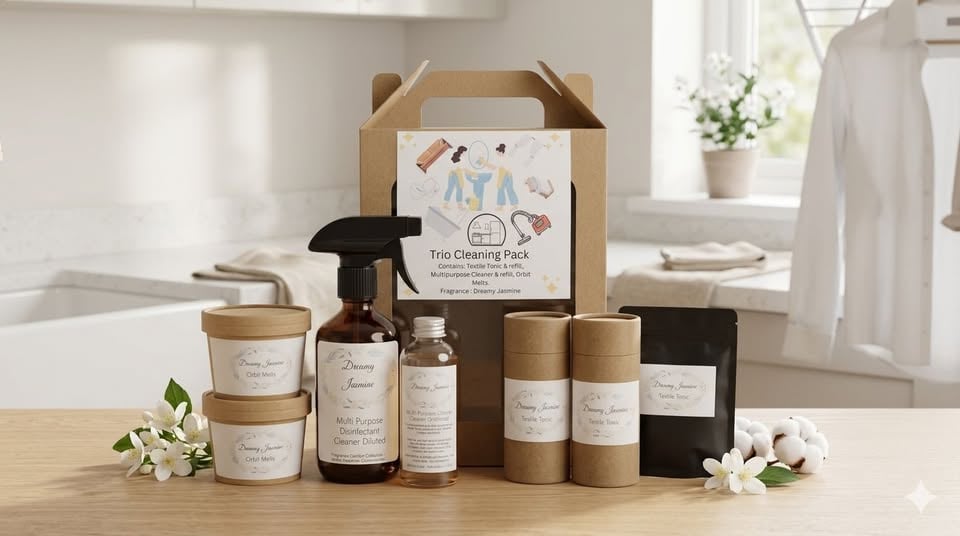 Trio Cleaning Pack, wax, carpet & cleaning