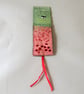 Poppies Bookmark - embroidered and painted . - Image 5