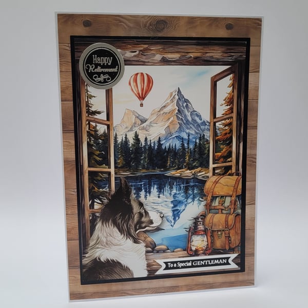 Happy Retirement - Handmade Greeting Card