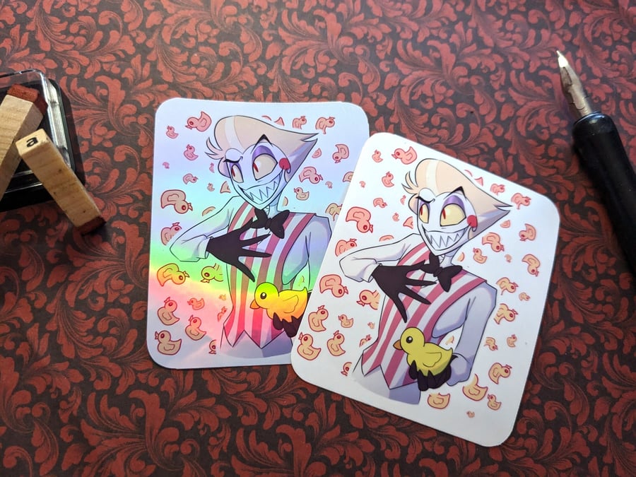 Lucifer Morningstar Translucent or Holo Sticker