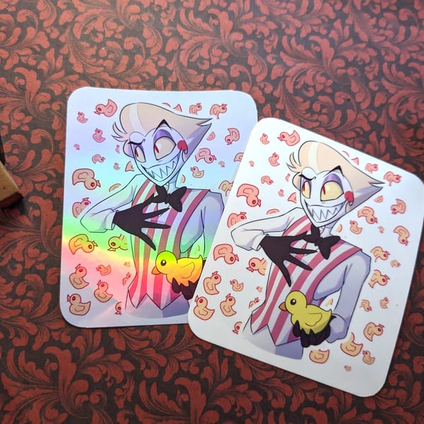 Lucifer Morningstar Translucent or Holo Sticker