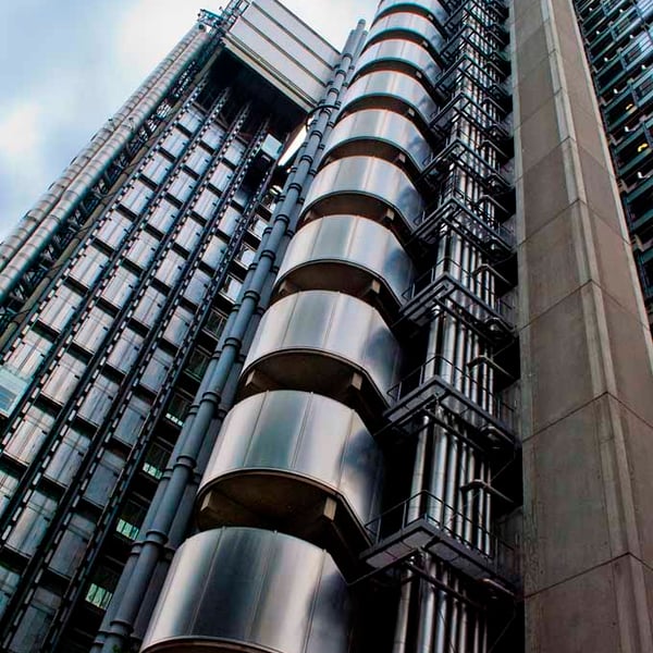 Lloyds of London building England UK 12"x18" Print