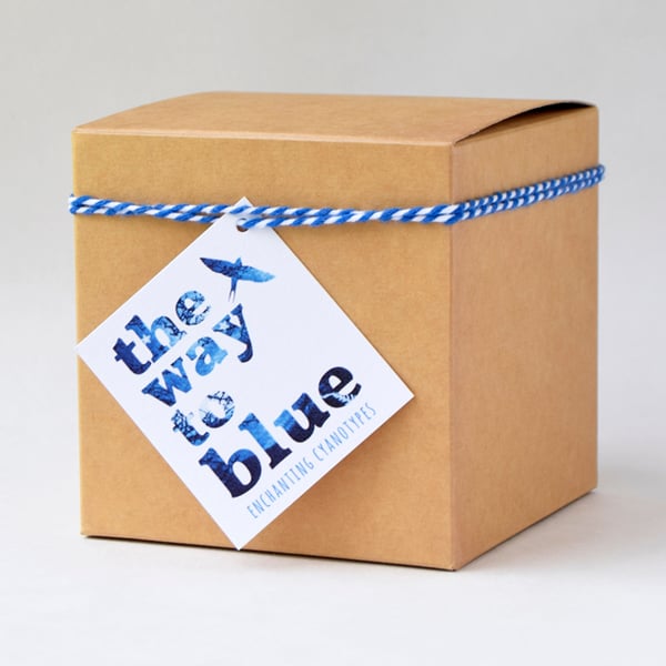 Brown Kraft Gift Box for 'The Way to Blue' Cyanotype Candle Holders and Mugs