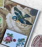 Vintage Style Blank Greetings Card with Ceramic Heart Keepsake - Image 6