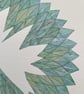 Green blue watercolour pattern  - Image 4