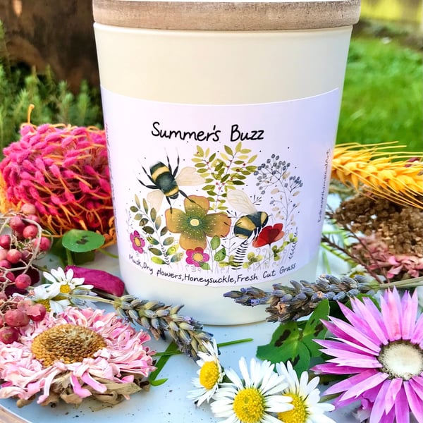 Summer's Buzz Scented Candle, Beautiful Scented Candles,Scented candles