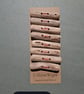 Set of eight large chunky driftwood toggle buttons - Image 4