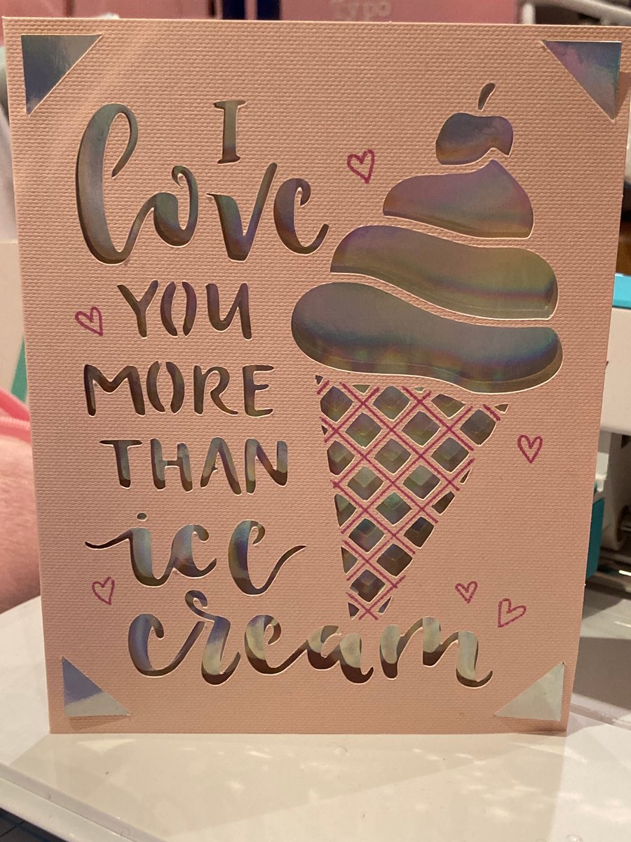 Single custom Valentine's card