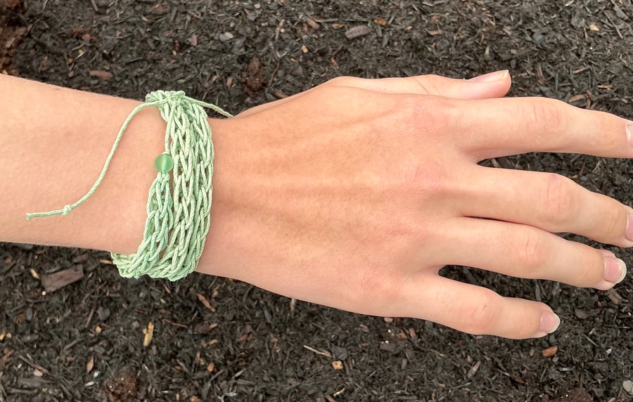  Hemp Bracelet. Wrap Bracelet. Hemp Jewellery. Casual Bracelet. Bracelets.