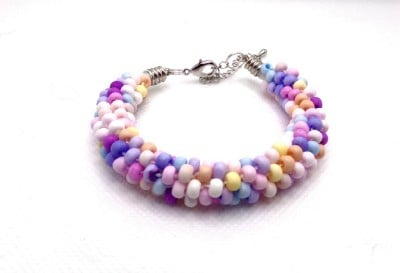  Hand Braided Kumihimo Bracelet