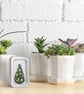 Christmas decoration, 3D tree in a little tin,  - Image 6