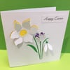 Easter Card - Spring Flowers