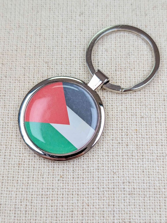 Palestine Flag Keyring
