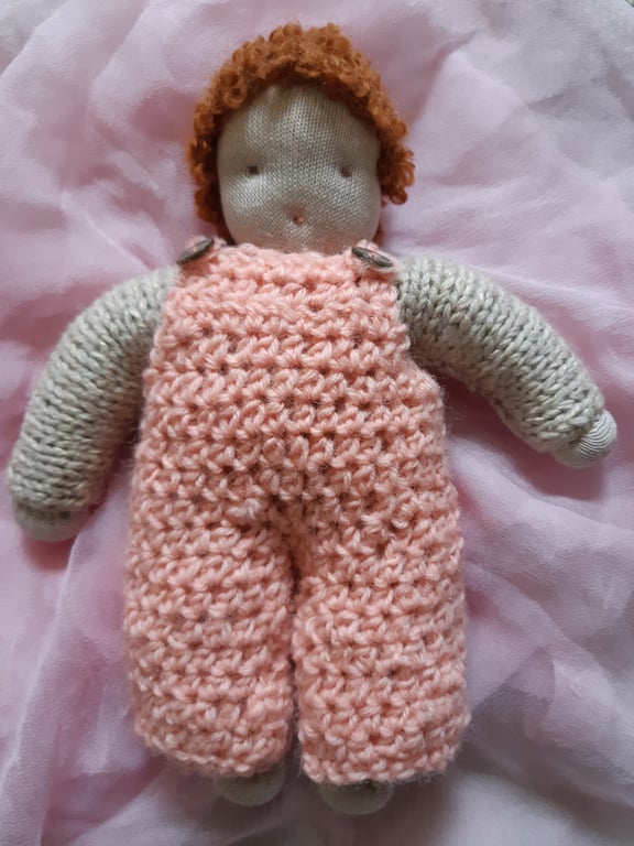 Handmade Waldorf style doll 