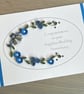 Quilled handmade 65th or 45th anniversary card - Image 3