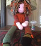 knitted rag doll - Georgina - Image 3