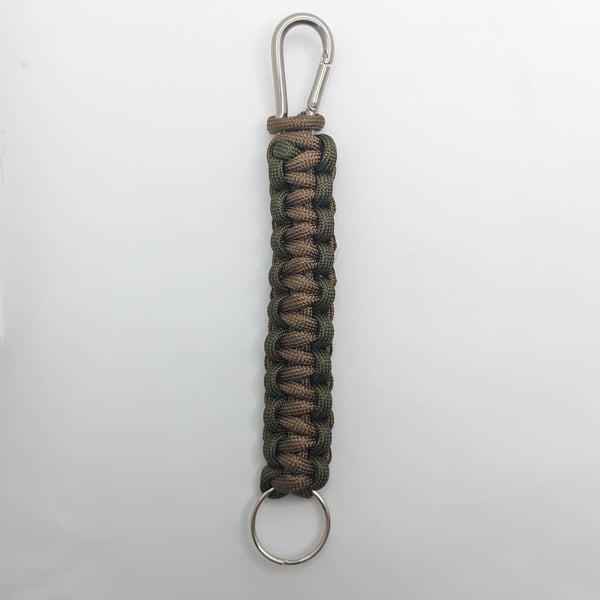 Paracord Keyring With Carabiner 