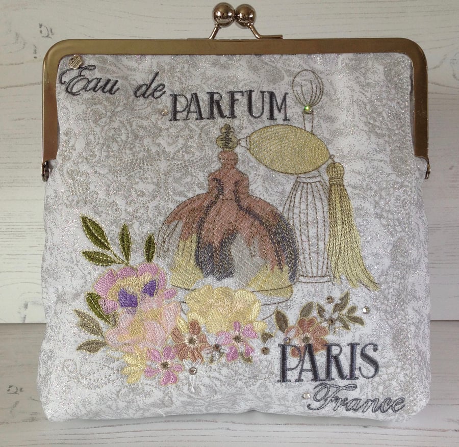 SOLD Parfum Clutch Frame Bag B3