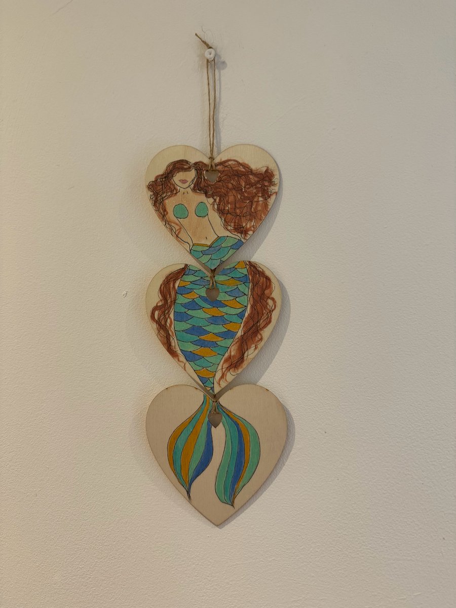 Original Watercolour Mermaid Picture 