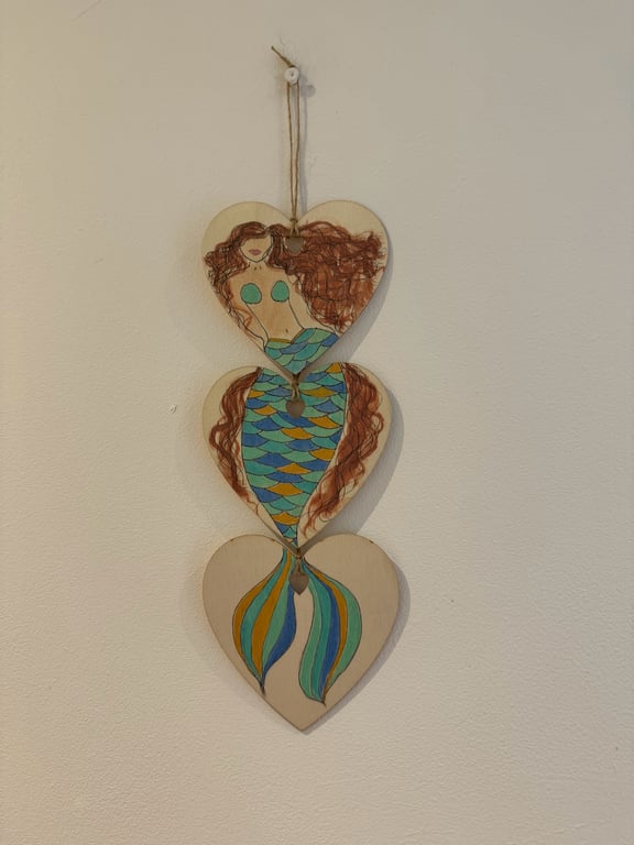 Original Watercolour Mermaid Picture 