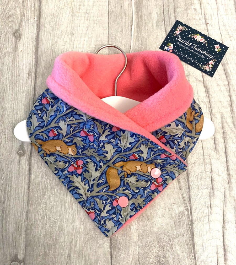 Child’s fleece lined neck warmer, gaiter or snood