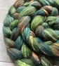Recycled wool tweed blend spinning fibre 100g   Pine Ridge - Image 4