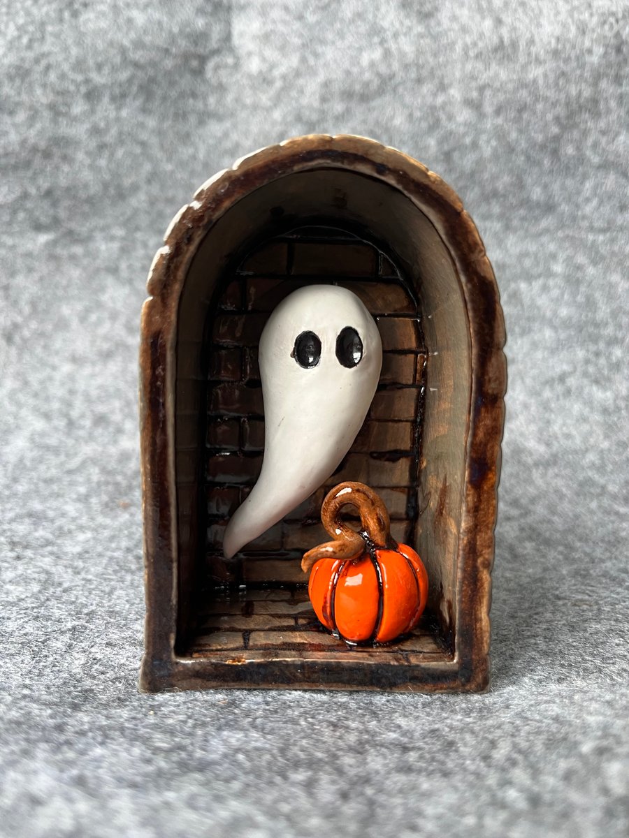 Ghost Shrine Dungeon Diorama Ornament 