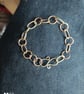 Handmade copper link bracelet - Image 4