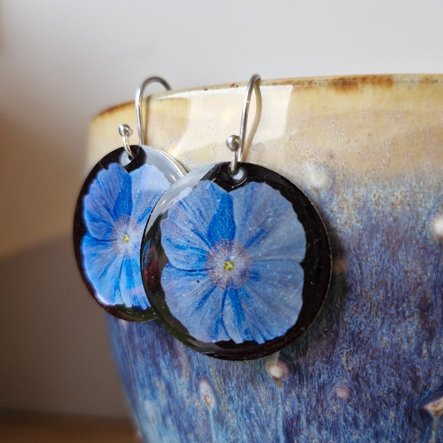 Mecanopsis Earrings