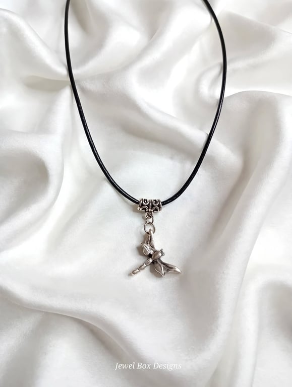 Sterling Silver Dragonfly Pendant