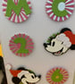 Handmade Minnie & Mickey Christmas Card – Modern Festive Design - Image 6