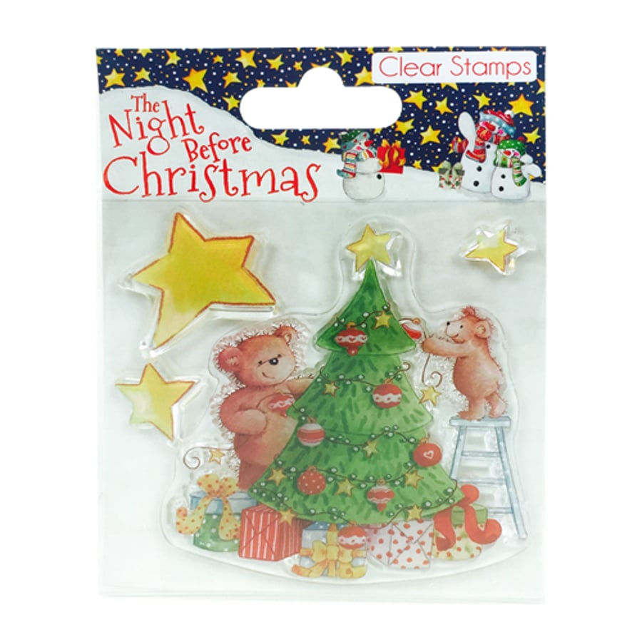 'The Night Before Christmas by Helz Cuppleditch - Tree' Clear Stamp Set