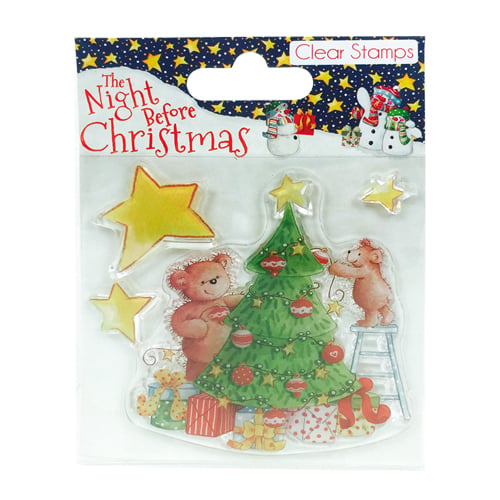 'The Night Before Christmas by Helz Cuppleditch - Tree' Clear Stamp Set