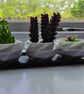 Troi of Eco-Friendly 3D Printed Plant Pots with Tray and Artificial Flowers