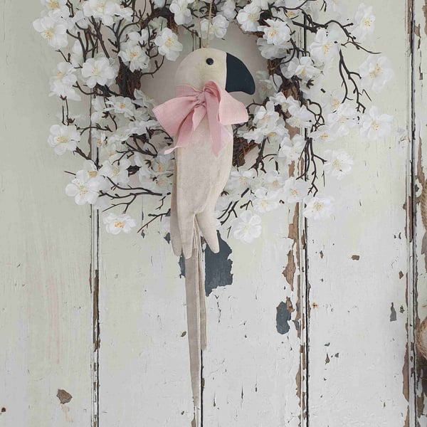 Primitive Style Parrot hanging decoration