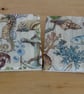 Marble 'Underwater' Coasters - Image 1
