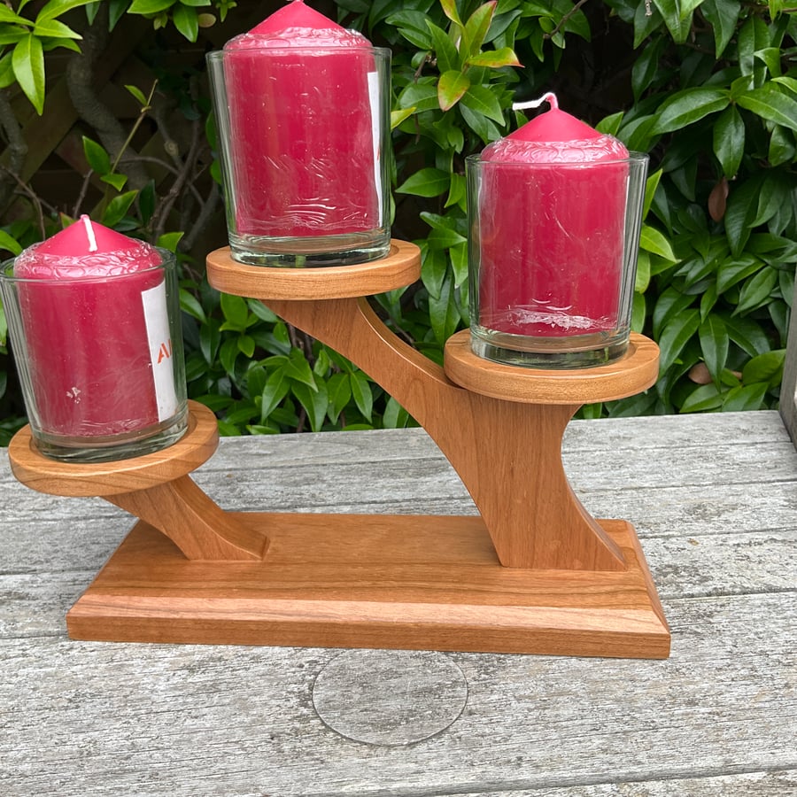 Table Centre Piece - 3 Tier Candle Decoration (WCH13)
