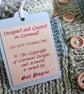 Designer Hand Knitted Baby Boys Cardigan Size 3-9 months size - Image 3